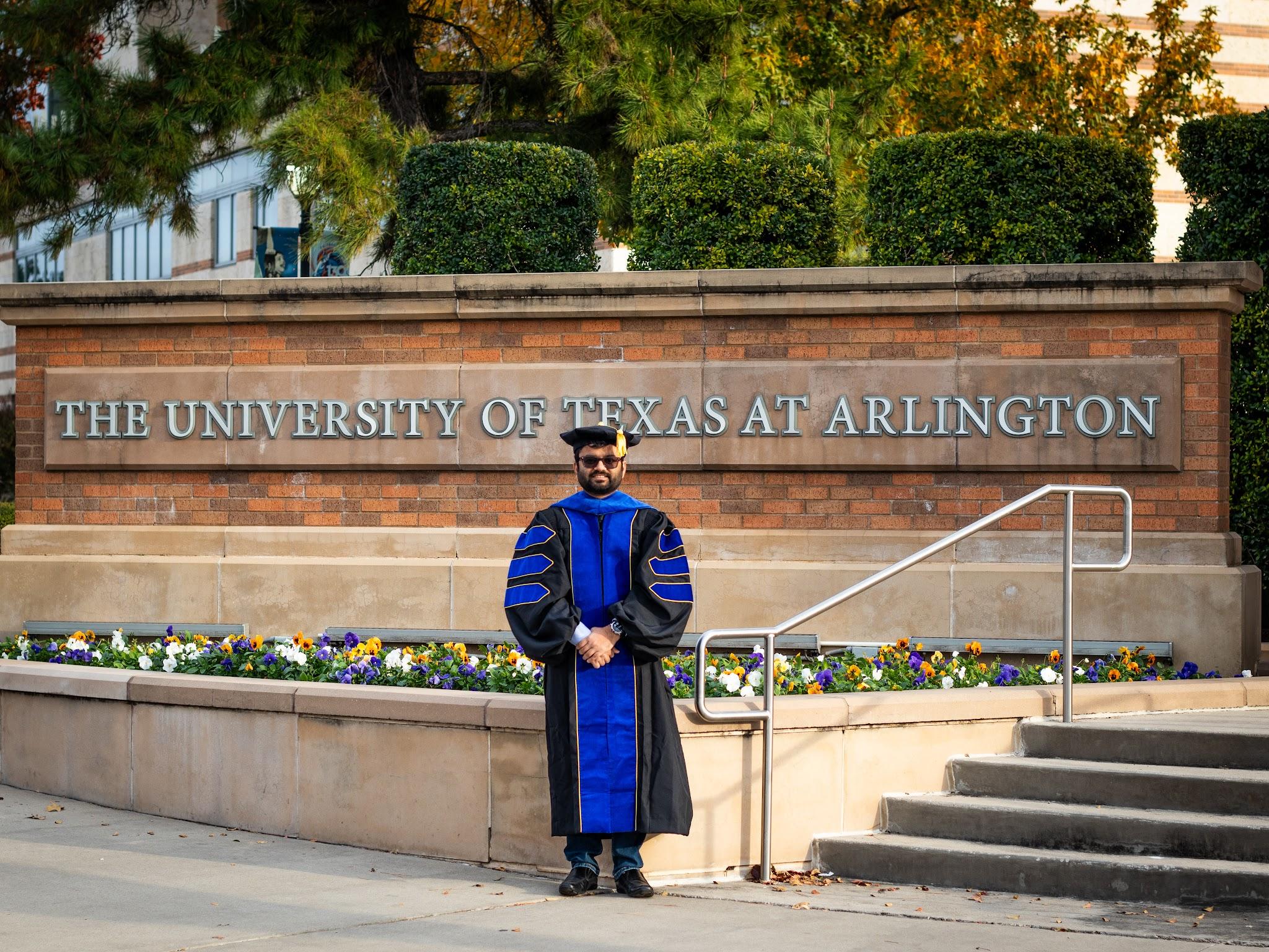 Ph.D. Commencement Ceremony - Doctoral Regalia and Degree Conferral at UT Arlington