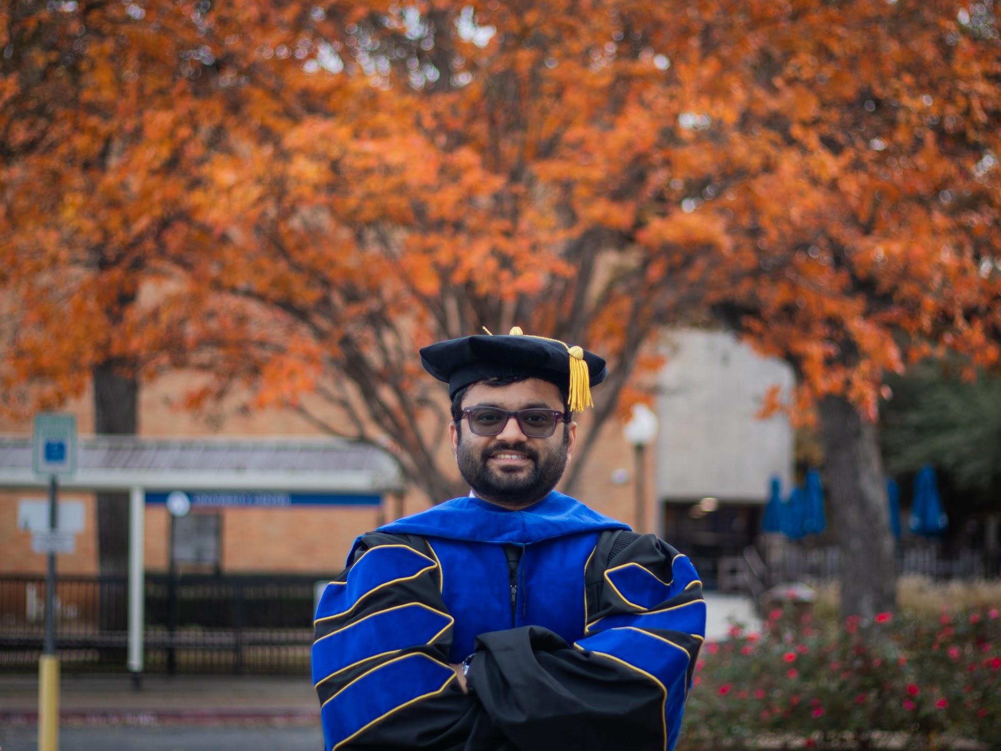 Doctoral Graduation Memories at UT Arlington